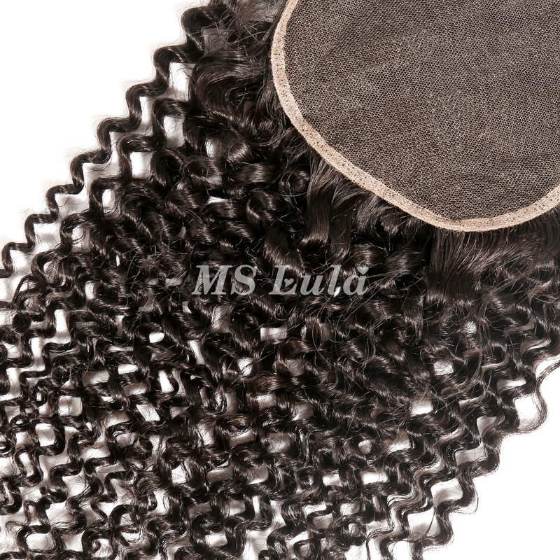 Virgin Hair Kinky Curly 4X4 5X5 6X6 7X7 HD Lace Closure - 图片 6